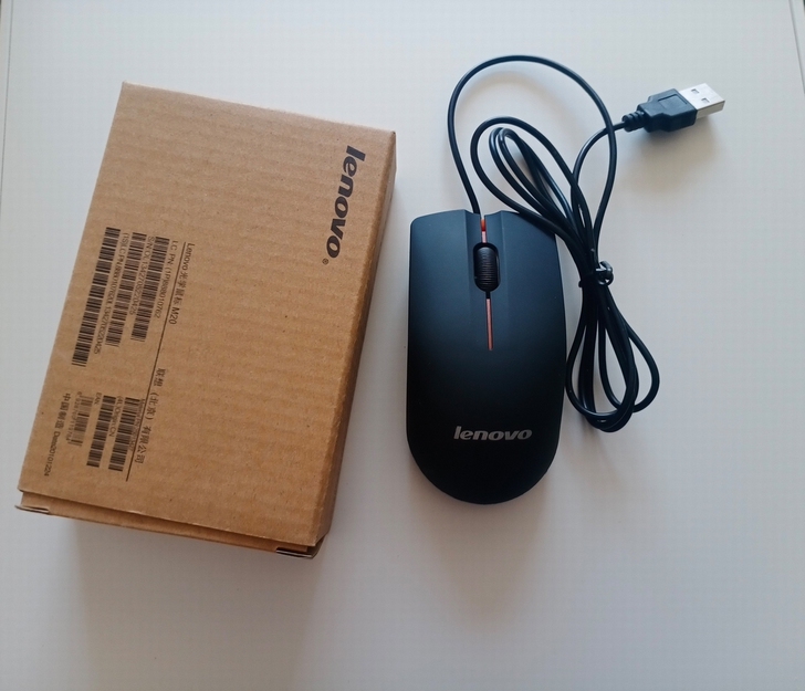 (全新清货)联想有线笔记本鼠标鼠标台式机光...