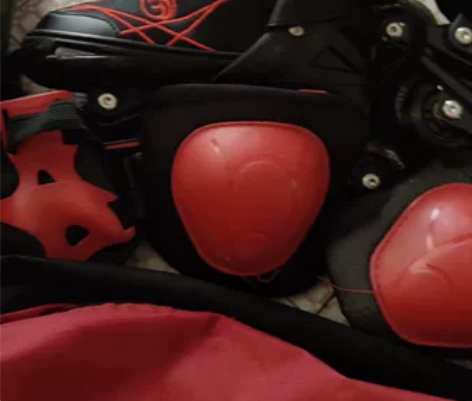 正品猎派儿童直排轮滑鞋单排可调节滑冰鞋PU...