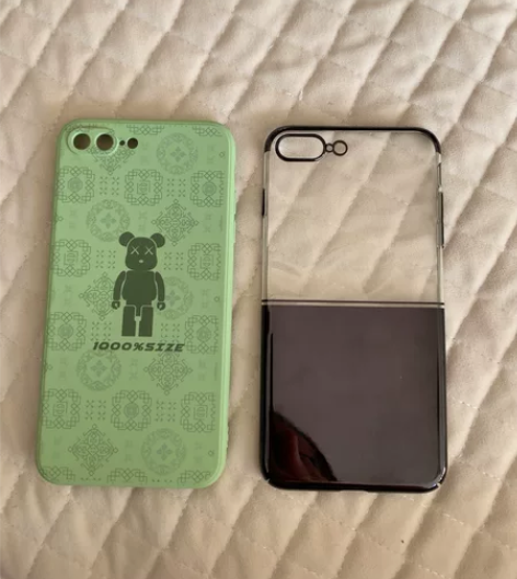 苹果8plus手机保护壳 两个全包壳，一直...