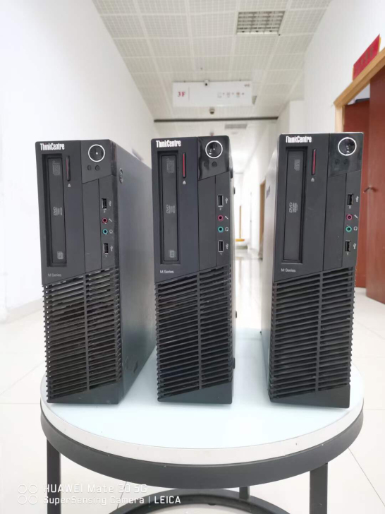 二手联想电脑主机 迷你小机箱台式机i3i5...