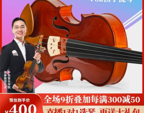 克莉丝蒂娜v02提琴专业级演奏考级成人儿童...
