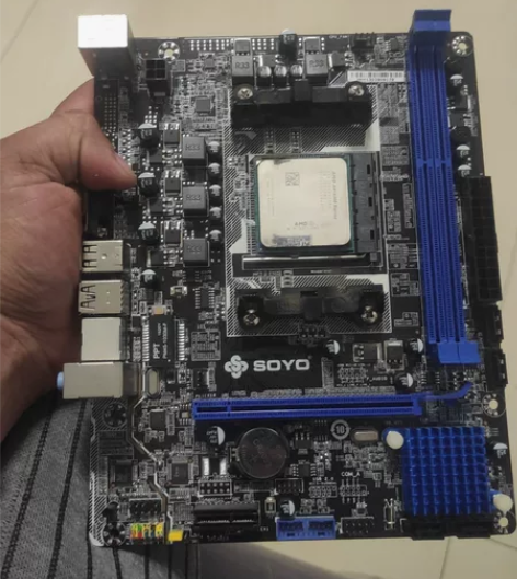 梅捷FM2b主板A46300CPU   6...