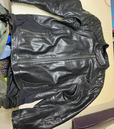 出售摩托车骑行复古涅夫皮衣nerve皮衣，...