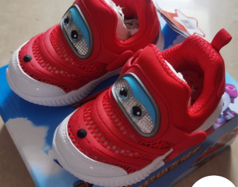 XTEP特步童鞋男女小童网眼透气运动鞋跑步...