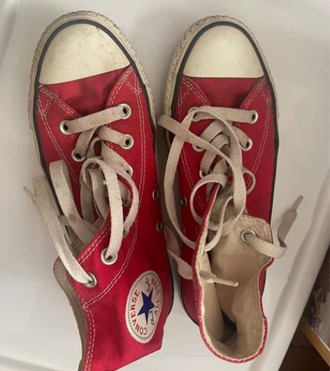 匡威converse 高帮 36码 没穿几...