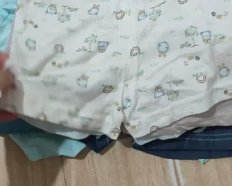库房库存瑕疵婴幼儿短裤66-73码16件，...