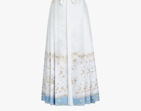 七月夕 糖霜星球 明制立领长衫仿妆花星空马...