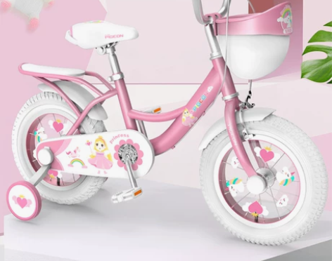 【年货价】飞鸽儿童自行车3-6岁脚踏车中大...