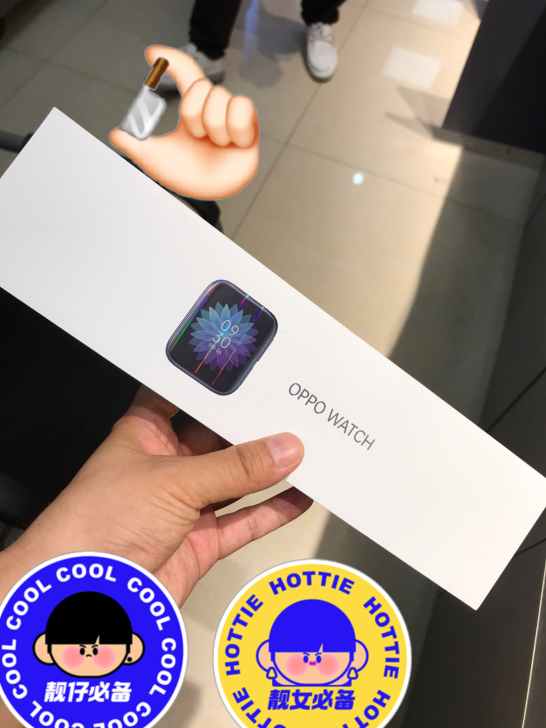 OPPO Watch 外观99新 戴了半个...