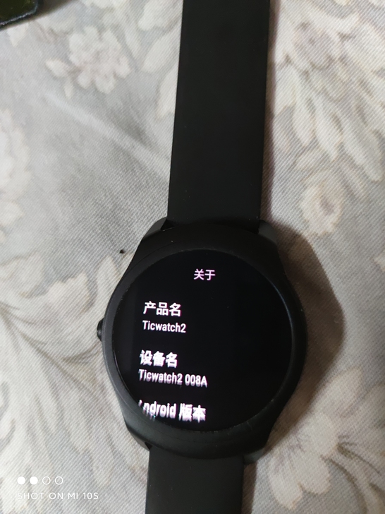 ticwatch2，成色还可以，箱说全，摸...