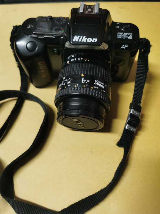 日本购回，nikon尼康 F401X胶卷单...