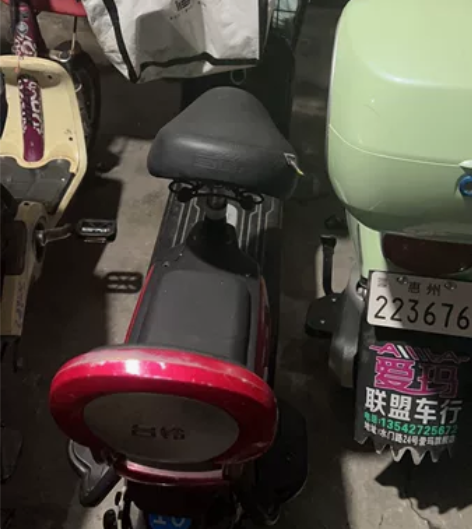 台铃电动车、48v、续航30公里、电池刚换...
