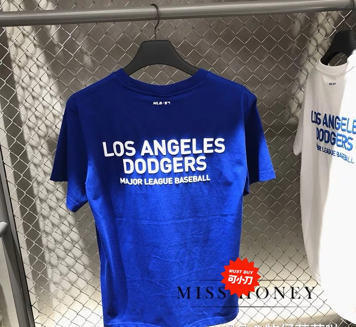韩国MLB专柜春夏新款ins网红款宝蓝LA...