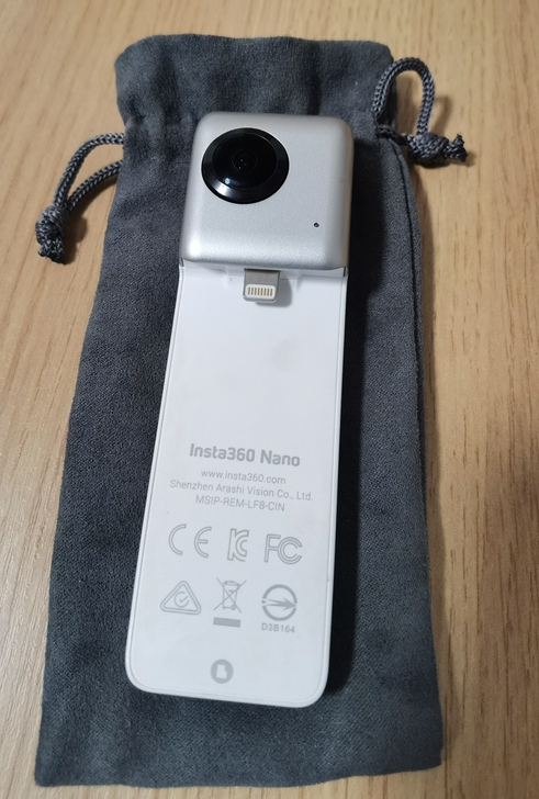 Insta360 Nano 全景相机，连接...