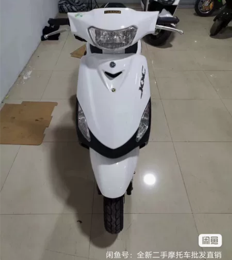 YAMAHA雅马哈巧格JOG100白色 高...