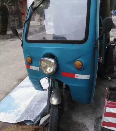 宗申三轮110排量摩托车 一手买来送快递的...