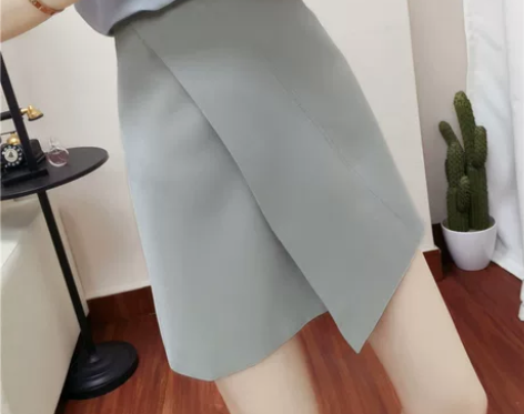 大码女不规则裙胖mm半身裙ins超火a字裙...