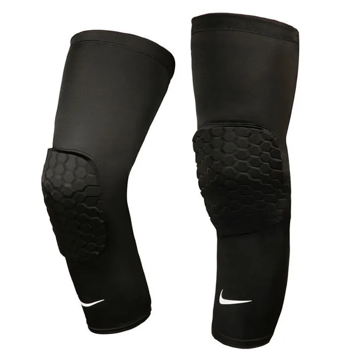 篮球蜂窝防撞护膝护腿男女儿童保护膝盖足球登...