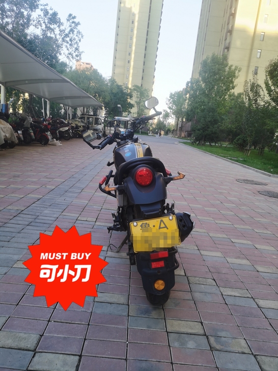 经典复古车力帆摩托kpm200，国四电喷水...