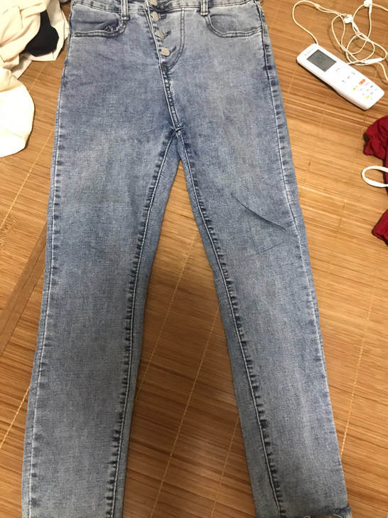 牛仔裤女 九新 m码