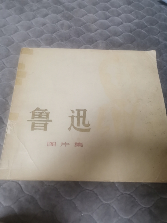 70年代鲁迅图片集一本，里面是黑白照片等，...