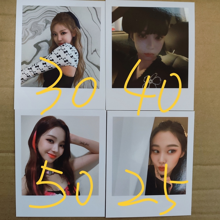 【出】aespa 拍立得 Savage一套