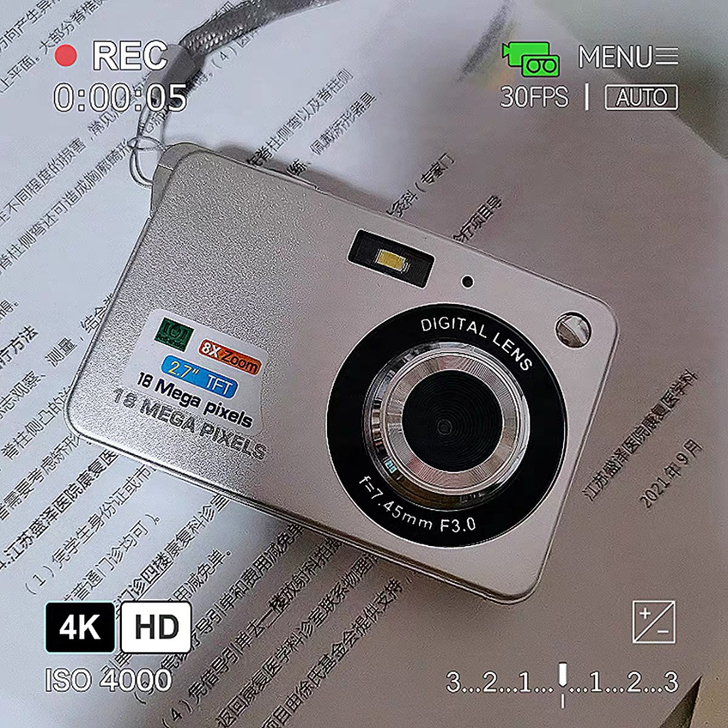 【奥林巴斯平替 CCD复古相机】1800万...