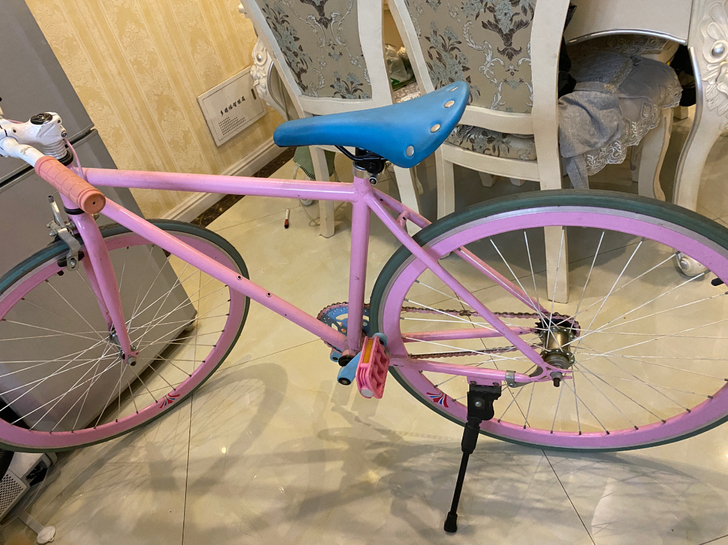 出手自用死飞一辆，没骑多少次，在家放着占地...