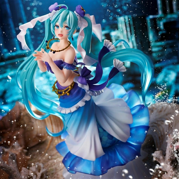 全新正版taito艺术家美人鱼初音未来