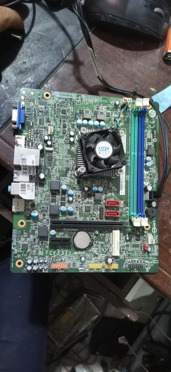 联想集成主板正常点亮，AM6210ITJ4...