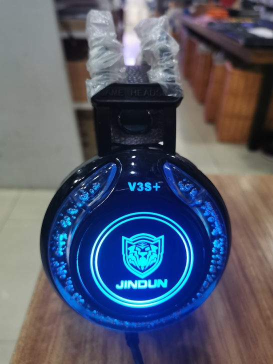 金盾头戴式电竞游戏耳机USB7.1吃鸡耳机...