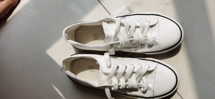 经典男女款平底白色大码女单鞋  40码