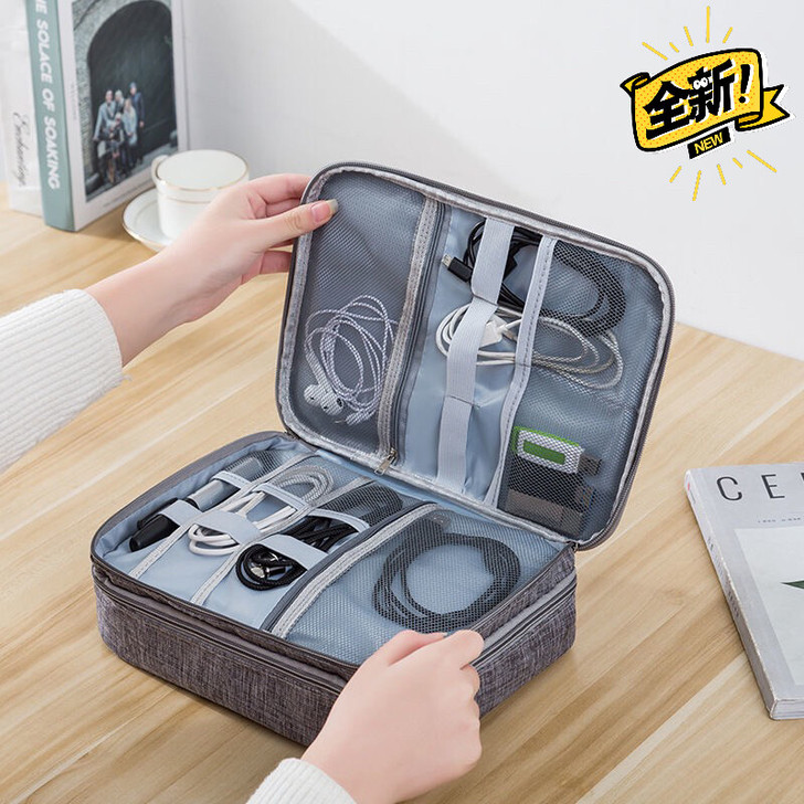 防水数码收纳整理包多功能耳机充电器收纳包