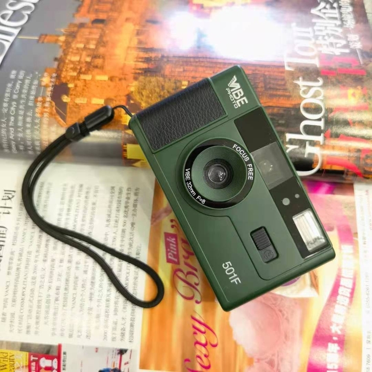 古董级别，Vibe 501f胶卷相机135...