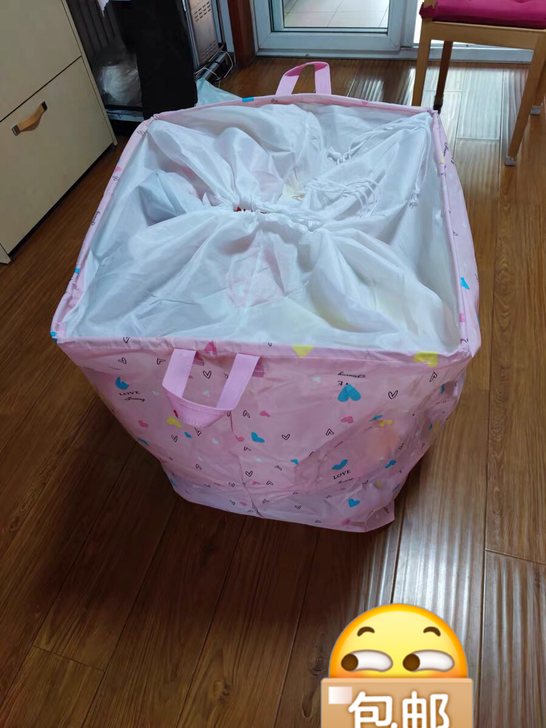 搬家剩余几个收纳袋，全新带包装100升，质...