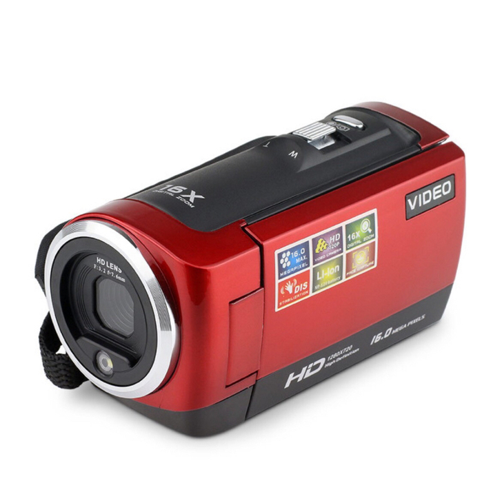 全新未拆封 DV摄像机 红黑颜色自选