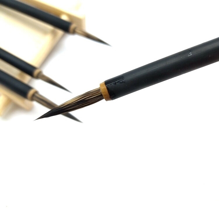 大中小国画勾线笔工笔勾线水彩勾线鼠须描线笔...