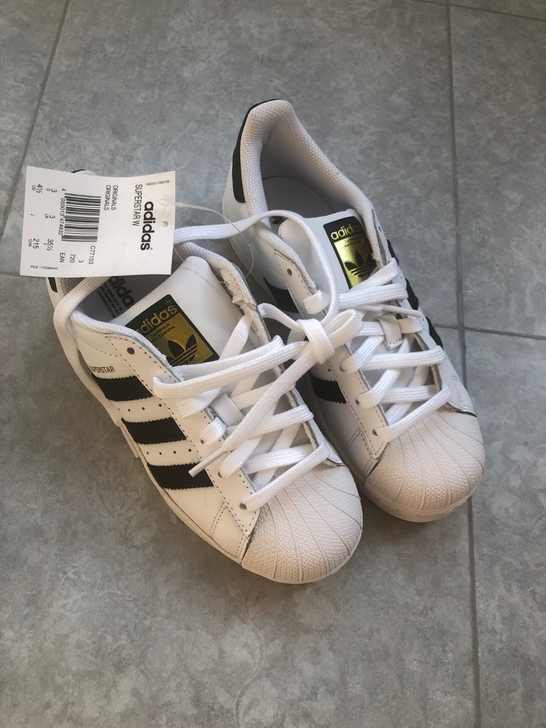 阿迪达斯Adidas金标贝壳头板鞋C771...