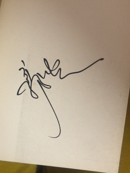 郭敬明亲笔签名《悲伤逆流成河》