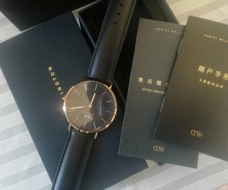 正品dw手表腕表 dw皮带手表