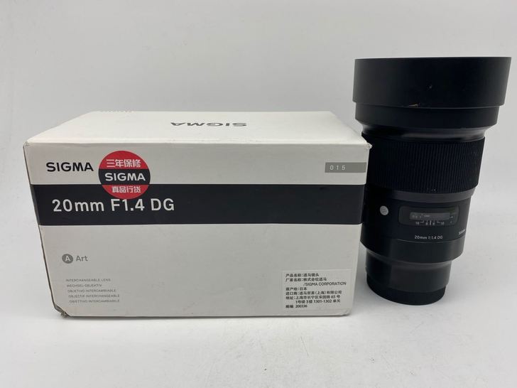 95新适马20/1.4  Art E口