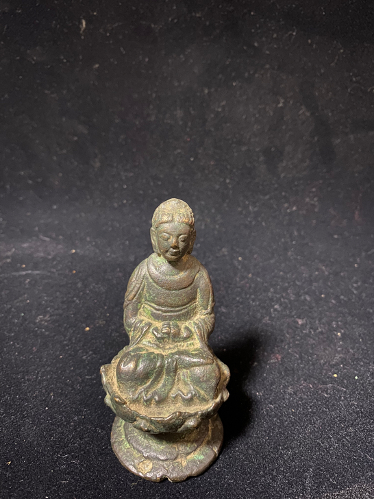 清早期，铜佛像，坐佛。包邮，孤品，不退不换。