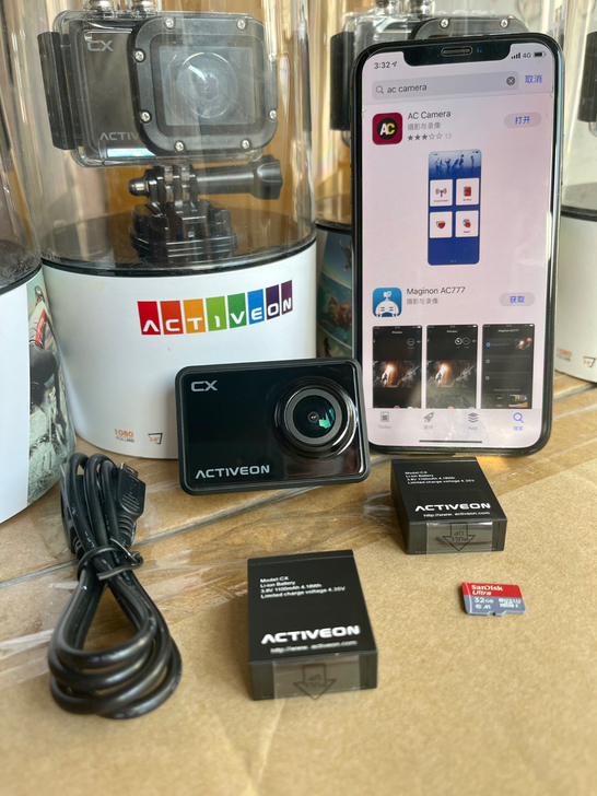 Activeon CX运动相机  全新现货...