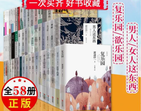 小说渡边淳一的书全套58册 渡边淳一作品集