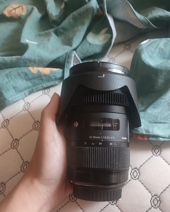 适马18-35 1.8，ef口，胶皮氧化（...