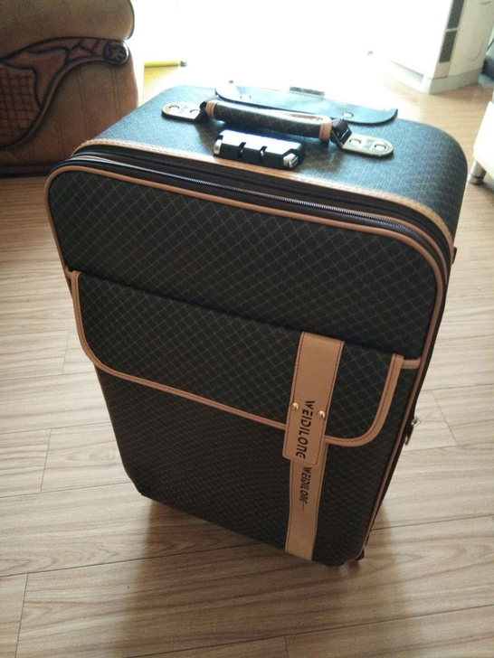 牛津布拉杆箱行李箱女24寸万向轮旅行箱男登...