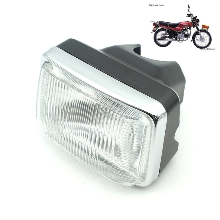 摩托车前大灯总成 鹰仔win100 大灯总...