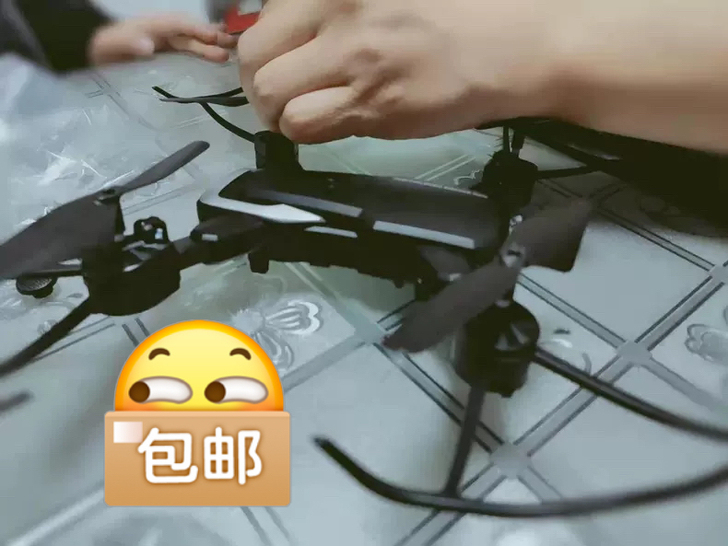 跨境遥控飞机无人机航拍4K高清专业小学生小...