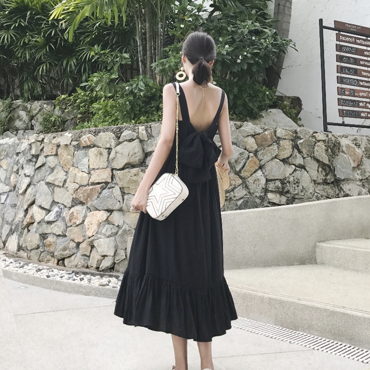 普吉岛沙滩裙海边度假超仙显瘦2018新款露...