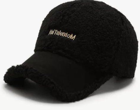 帽子男女冬季新款羊羔毛棒球帽韩版潮流女士鸭...